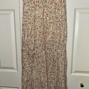 Ultra Flirt Multicolor Floral Skirt w/ Top